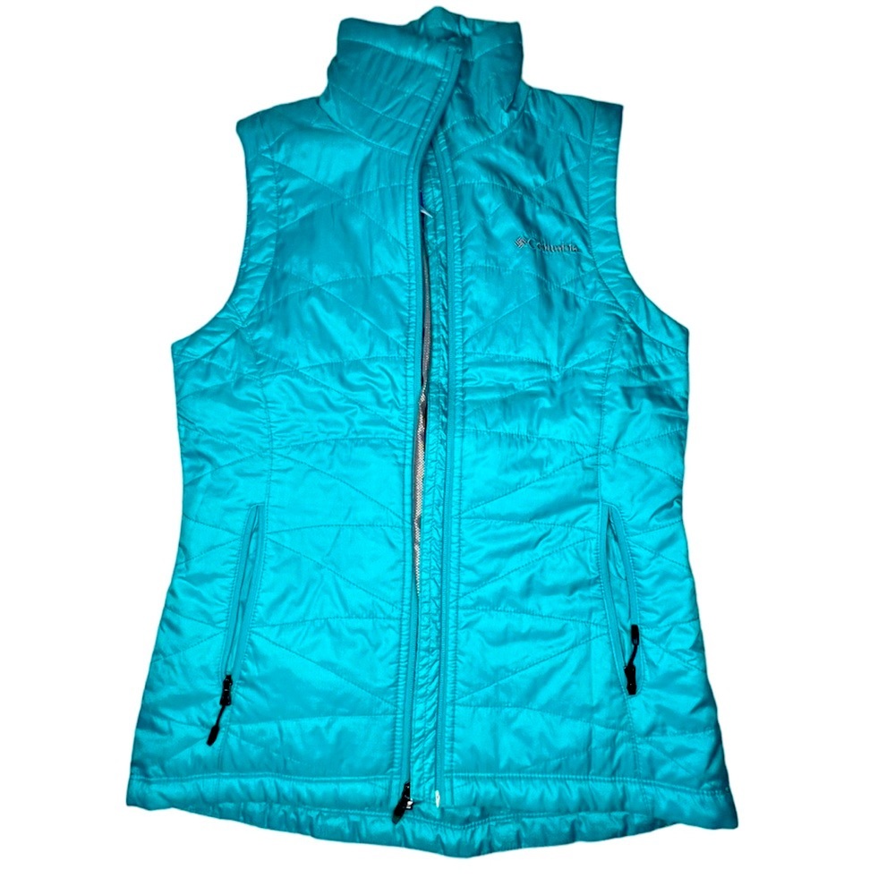 Columbia Sportswear Company Turquoise Omni-Heat Vest - XS